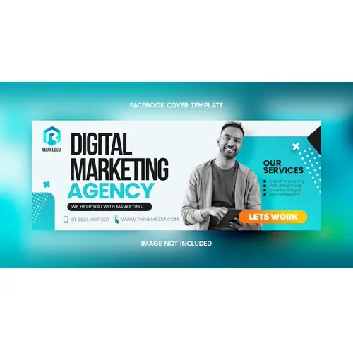 Digital marketing Facebook Cover Banner