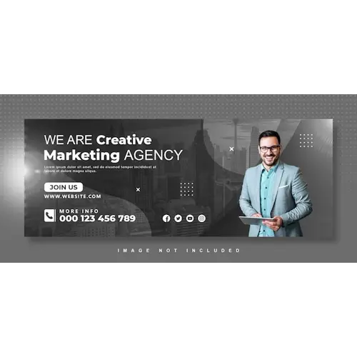 Digital marketing Facebook cover design