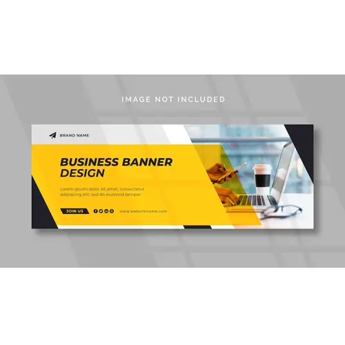 Digital marketing Facebook or web banner template