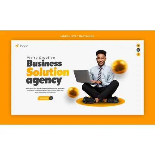 Digital marketing live webinar and corporate facebook cover template