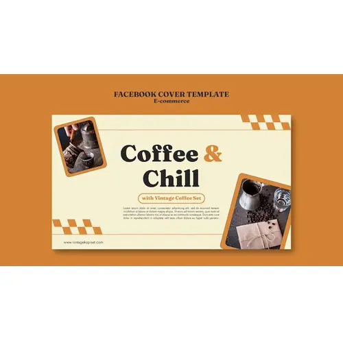 E commerce facebook cover template design