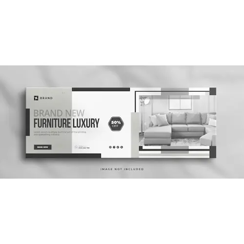 Elegant Interior home for sale real estate facebook cover banner
