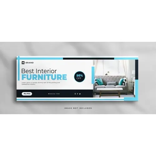 Elegant Interior home for sale real estate facebook cover banner
