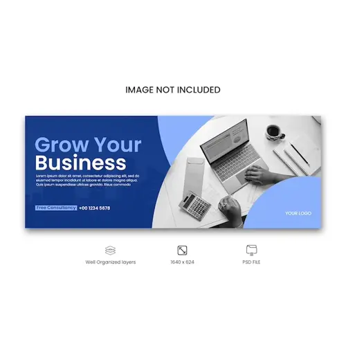 Facebook cover design for business