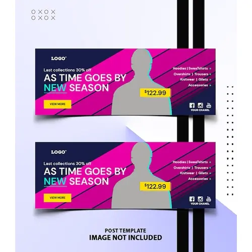 Facebook cover design for Fashion Appreal store