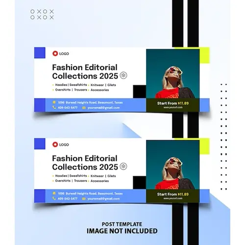 Facebook cover design for Fashion Appreal store
