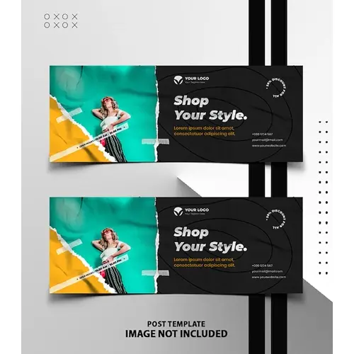 Facebook cover design for Fashion Appreal store