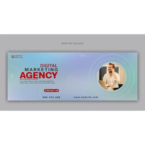 Facebook cover design and web banner