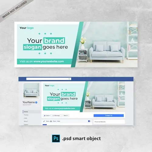 Facebook cover template banner