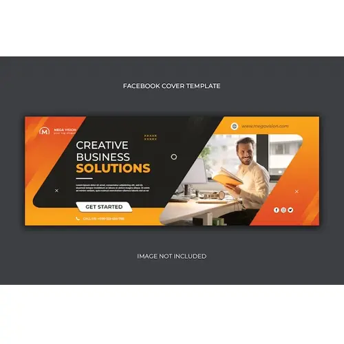 Facebook cover template