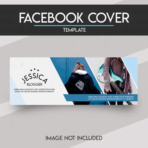 Facebook cover template