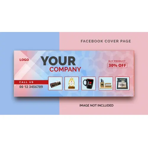 Facebook page cover design creative Facebook page cover design template