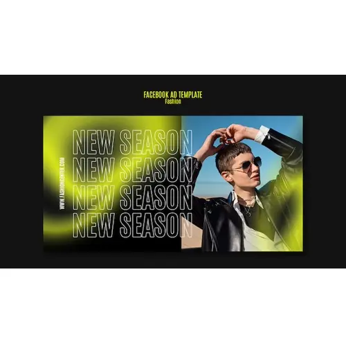 Fashion collection facebook template