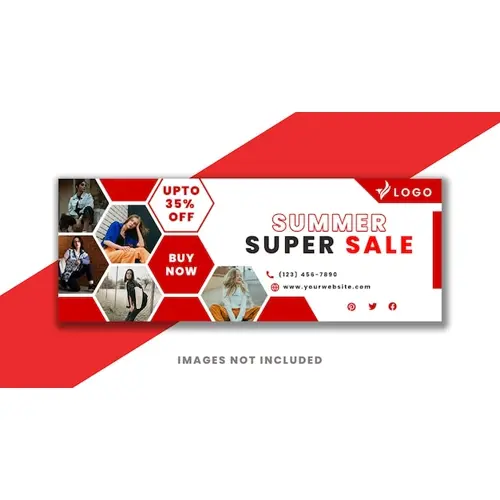 Fashion Facebook Cover For Summer Super Sale