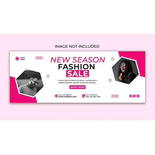 Fashion Sale Facebook Cover Design