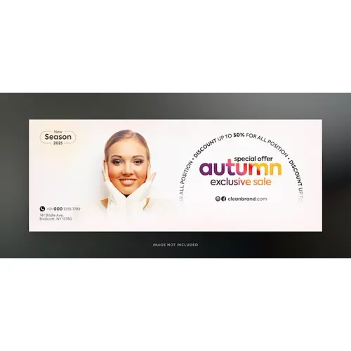 Fashion sale facebook post social media post or web banner design template