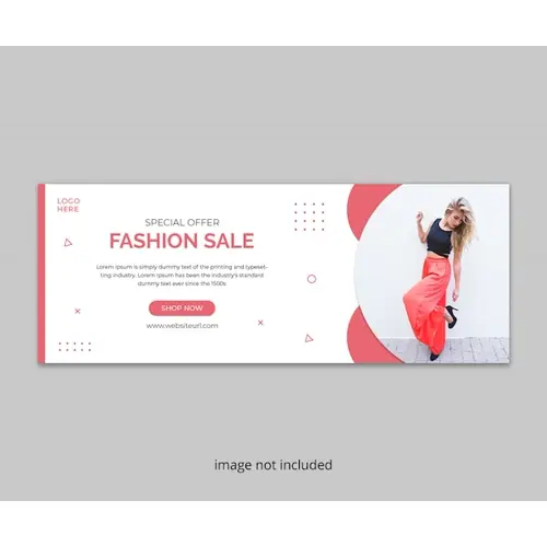 Fashion sale facebook timeline cover