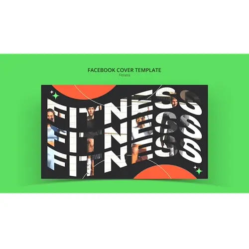 Fitness journey facebook cover