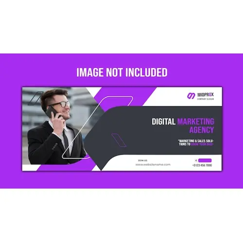 Free Digital Marketing Facebook cover template design