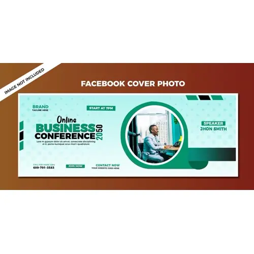 Free PSD Online Business agency and corporate facebook cover template