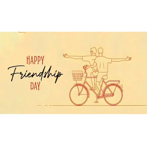 Happy friendship day facebook cover template with painting design