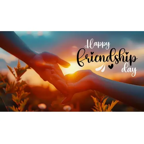 Happy friendship day facebook cover template with painting design
