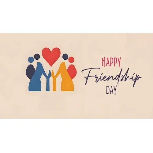 Happy friendship day facebook cover template with painting design