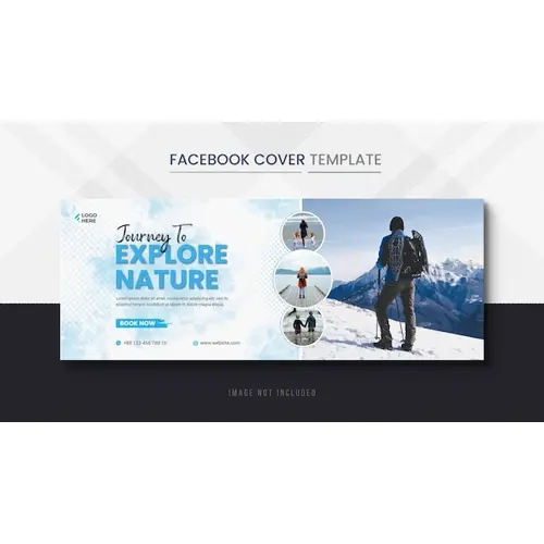 Holiday Travels Facebook Cover and Travel Timeline Cover Banner template