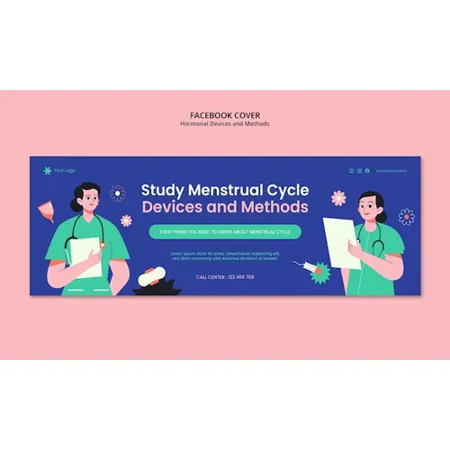 Hormonal devices and methods facebook cover template design