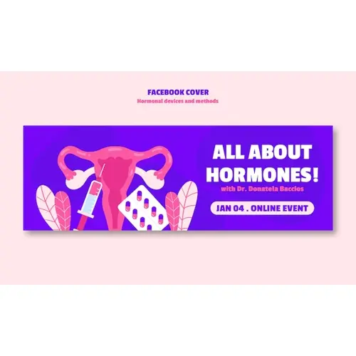 Hormonal devices and methods facebook cover template design