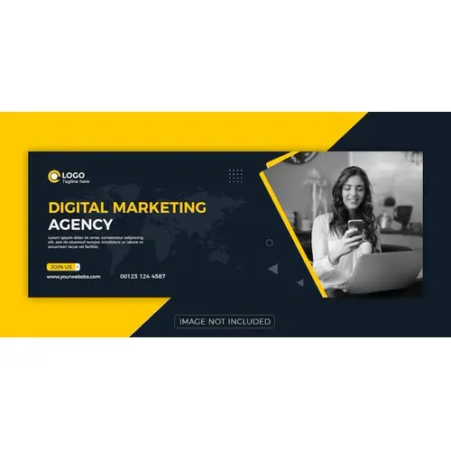 LB11 Digital marketing agency corporate facebook cover banner
