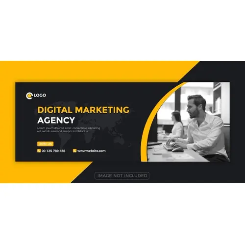 LBC15Digital marketing Facebook and web banner template