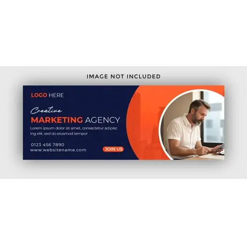 Marketing agency facebook cover design