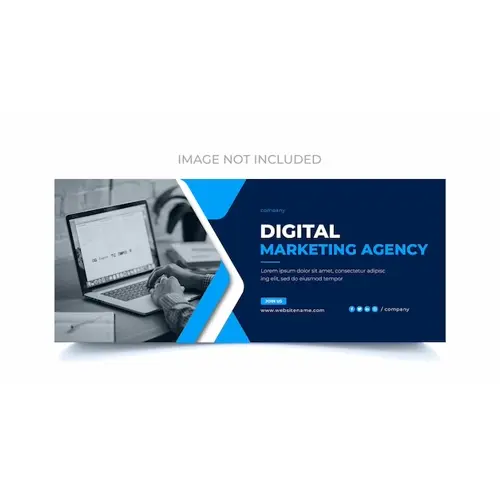 Marketing banner design for facebook page