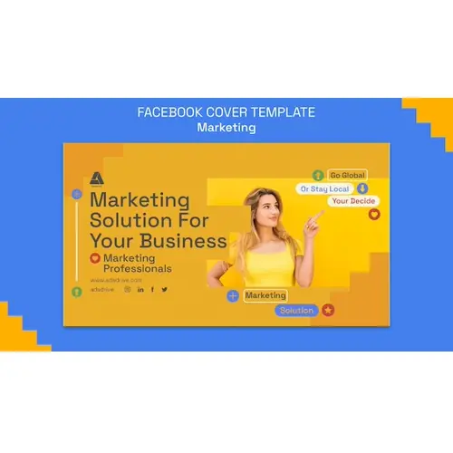 Marketing strategy facebook cover