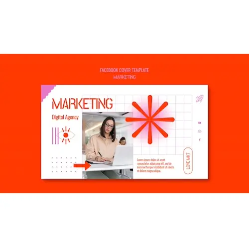 Marketing strategy facebook cover