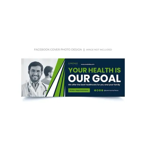 Medical facebook cover photo design