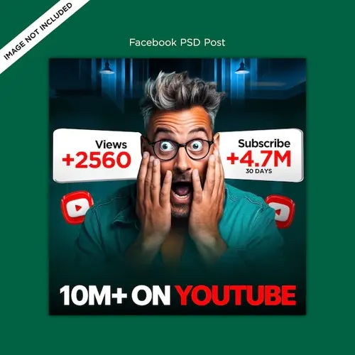 Party flyer instagram social media facebook post and web banner design