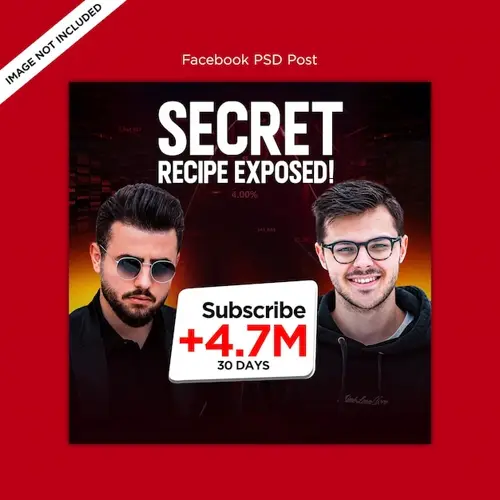Party flyer instagram social media facebook post and web banner design