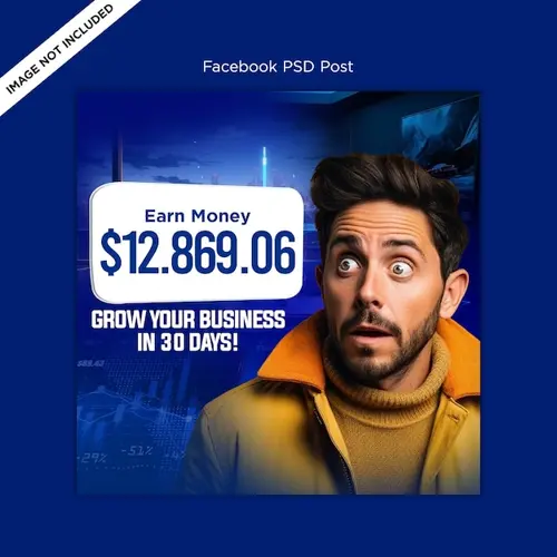 Party flyer instagram social media facebook post and web banner design