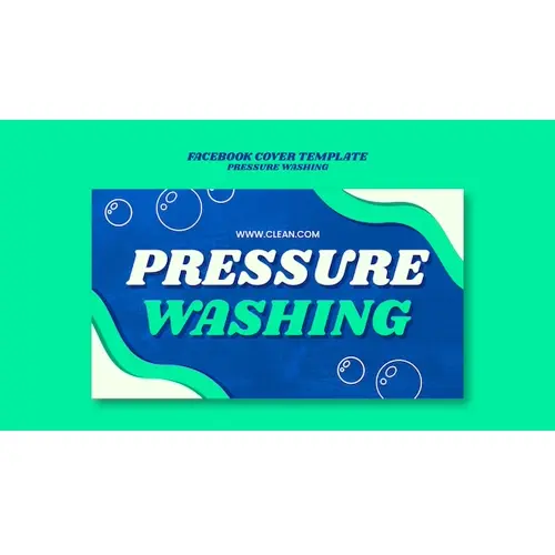 Pressure washing facebook cover