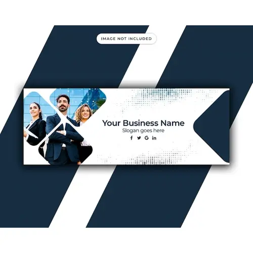 PSD business facebook cover page template