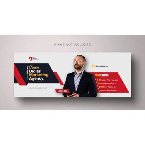 PSD corporate Digital marketing agency facebook cover business Facebook cover
