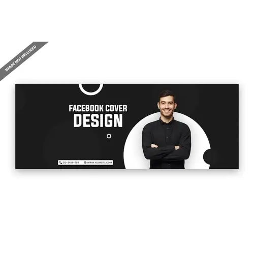 PSD of Facebook cover design social media cover