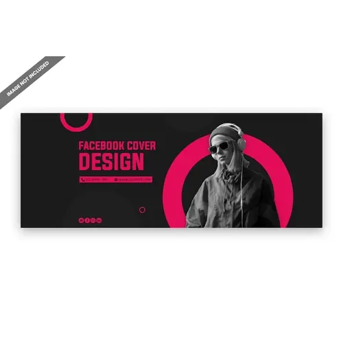 PSD of Facebook cover design social media cover