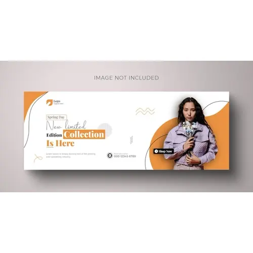 PSD Fashion Facebook cover fashion sale and fashion sale social media ads collection design