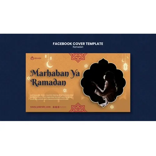 Ramadan celebration facebook cover