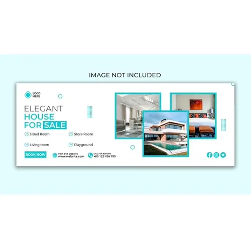 Real Estate Facebook Cover Design