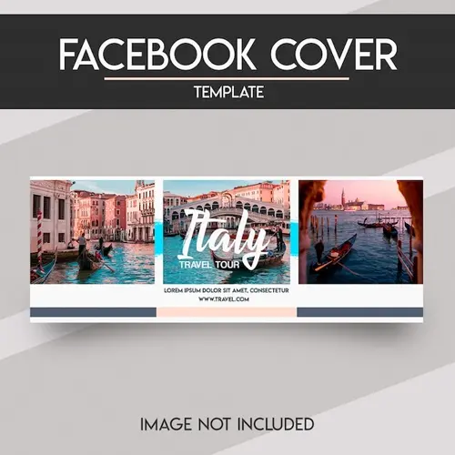 Social media facebook cover template