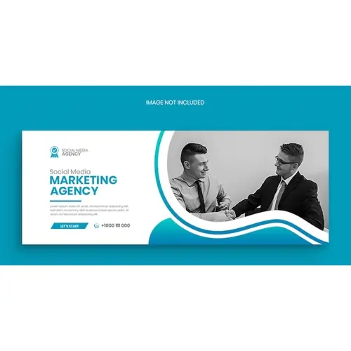 Social media marketing agency facebook cover banner